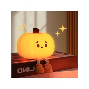 Şarj Edilebilir Silikon Gece Lambası, 3 Seviyeli Parlaklık ve Pratik Kullanım