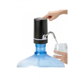 Şarjlı Çift Motorlu Damacana Su Pompası, Siyah Renk