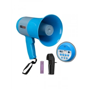 Şarjlı EL Megafon, 50 Watt, USB Girişli