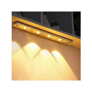 Şarjlı Hareket Sensörlü LED Şerit - 60cm, 3 Renkli, Çok Amaçlı Aydınlatma