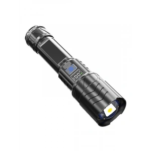 Şarjlı LED El Feneri - 3 Modlu ve Hızlı Şarj