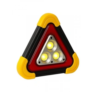 Şarjlı LED Üçgen Reflektör Stop Lambası – Acil Durum Uyarı Işığı, USB Şarj Edilebilir