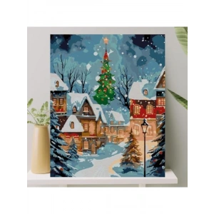 Sayılarla Boyama Tuval Seti (40x50 cm)