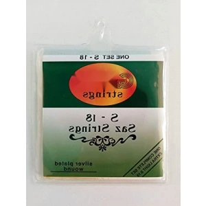 Saz Teli Seti, S-18 Extra Light, Gümüş Kaplama