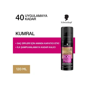 Schwarzkopf Root Retoucher Sprey Boya Kumral 120 ml