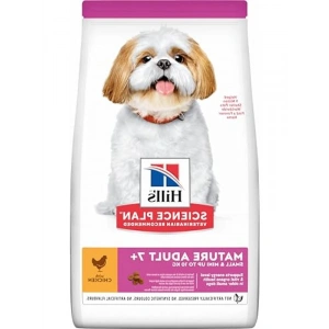 SCIENCE PLAN +7 Yaşlı Küçük ve Mini Irk Tavuklu Köpek Maması 1.5 kg