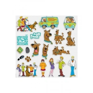 Scooby Doo Temalı Özel Sticker Seti, 20 Adet