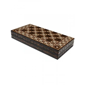 Sedef Desenli Büyük Boy Tavla - Elegance Orient Tasarımı