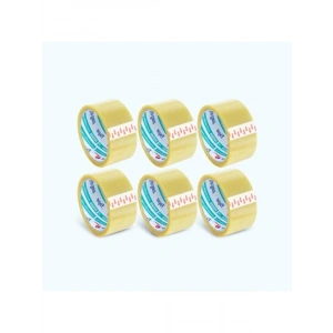 Şeffaf Akrilik Kolibandı, 45mm x 40mt, 6 Adet