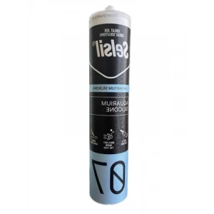 Şeffaf Akvaryum Silikonu, 310 ml Hacim, Su Geçirmez Özellik