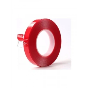 Şeffaf Çift Taraflı Akrilik Bant 15 mm X 10 m