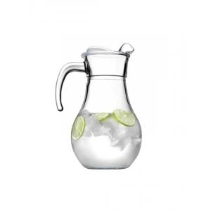 Şeffaf Kapaklı 1800 ml Kapasiteli Sürahi Hediye Kutusunda