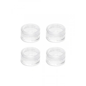 Şeffaf Mini Saklama Kavanoz Seti - 4lü