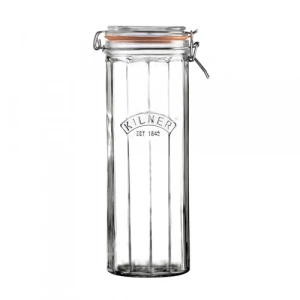 Şeffaf Perdahlanmış Cam Kavanoz, 0,95 Litre