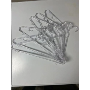 Şeffaf Plastik Askı Seti, 6lı Paket, Dayanıklı