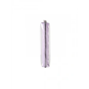 Şeffaf Renkli Fermuarlı Kalem Kutusu 19x4x5.5 cm - Mor