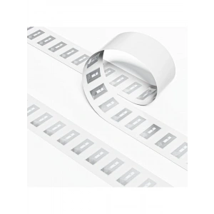 Şeffaf Yapışkan NFC Etiket, 10 Adet, Yeniden Yazılabilir