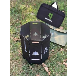 Sekizgen Portatif Ateş Çukuru ve Orman Şöminesi