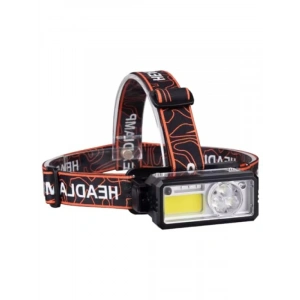 Sensörlü LED Kafa Lambası - 18.650mAh, USB Şarj Edilebilir, Ayarlanabilir Açı