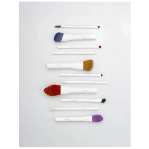 Sentetik Kıllarla Vegan Makyaj Fırçası Seti (11 Parça)