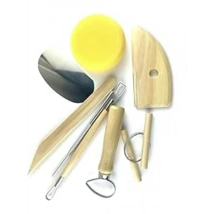 Seramik Modelaj Seti - 8 Parça Pottery Tools Seti
