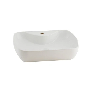 Seramiksan Lucida Oval Beyaz Delikli Lavabo 55 cm A002561H