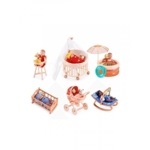 Seri 1 Mini Bebek Figür Seti, Disney Temalı 6 Model ile
