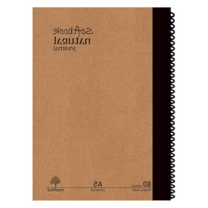 Sert Kapaklı A5 Spiralli Defter - 160 Sayfa, Kareli