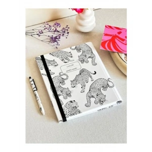 Sert Kapaklı Çizgili Defter - 192 Sayfa, 17x24 cm