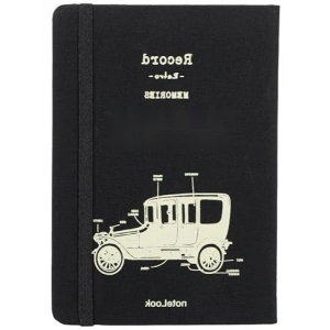 Sert Kapaklı Çizgili Defter, A6, Beyaz, 100 Yaprak