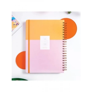 Sert Kapaklı Lastikli Not Defteri - 20x28 cm