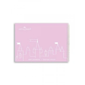 Sert Kapaklı Resim Defteri, 25x35 cm Boyutunda 30 Yaprak ve Çevre Dostu Kağıt