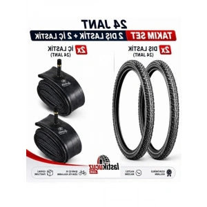 Bisiklet Dış Lastik ve İç Lastik Takımı - 2 ADET Set