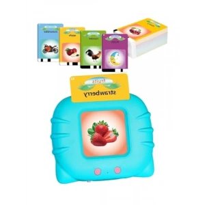 Sesli İngilizce Öğrenim Kartları - 112 Kart ve 224 Görsel