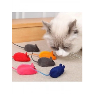 Sesli Kedi Eğitim Oyun Faresi - 4 Adet