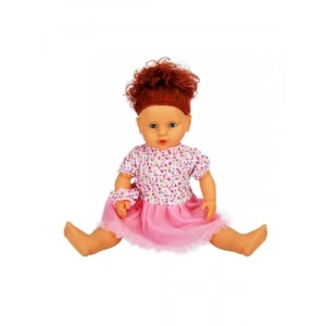 Sesli Lila Saçlı Bebek - 60 cm Uzunluk
