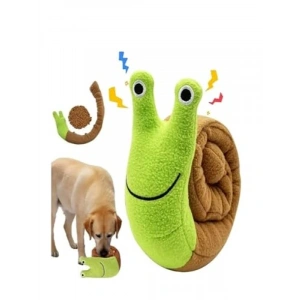 Sesli Salyangoz Peluş Köpek Oyuncağı