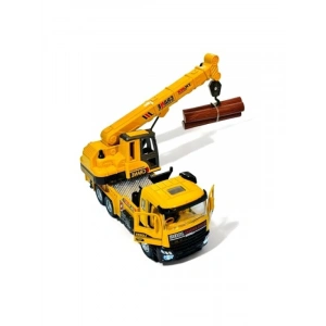 Sesli ve Işıklı Metal Çek Bırak İnşaat Araçları - 1:28 Ölçek