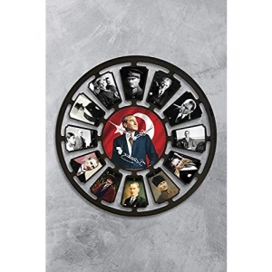 Sessiz Mekanizmalı Duvar Saati - 36 cm