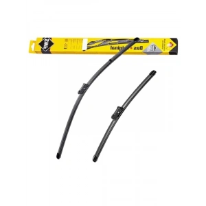 Set Silecek Takımı, 680 ve 350 mm Boyutları ile Uyumlu