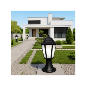 Set Üstü Bahçe Aydınlatma Lambası, 42 cm Siyah