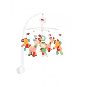 Sevimli Hayvan Temalı Müzik Kutusu - Bebekler İçin Rahatlatıcı Uyku Yardımı