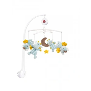 Sevimli Hayvanlarla Müzik Kutusu Mobil Bebek Oyuncağı