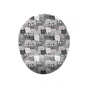 Sevimli Kediler Temalı Bilek Destekli Mouse Pad - Ofis İçin Rahat Kullanım