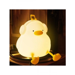 Sevimli Ördek Gece Lambası - Şarj Edilebilir ve Müzikli