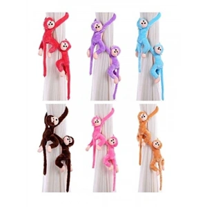 Sevimli Peluş Maymun Oyuncak - 70 cm, Yapışabilir Eller
