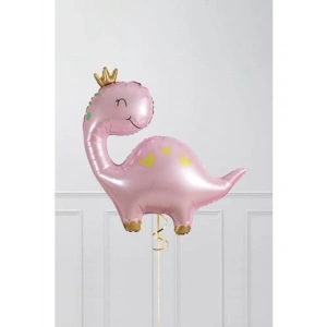 Sevimli Pembe Dinazor Folyo Balon, Doğum Günü Kutlamaları için