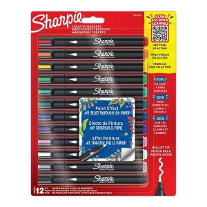 Sharpie Akrilik Markör Yuvarlak Uç 12li Set