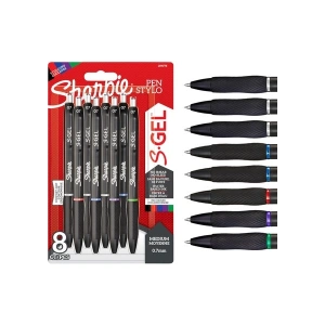 Sharpie Gel Jel Mürekkepli Kalem, 0.7 mm, 8li Blister