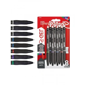 Sharpie Gel Jel mürekkepli kalem, 0.7 mm, 8li Bls